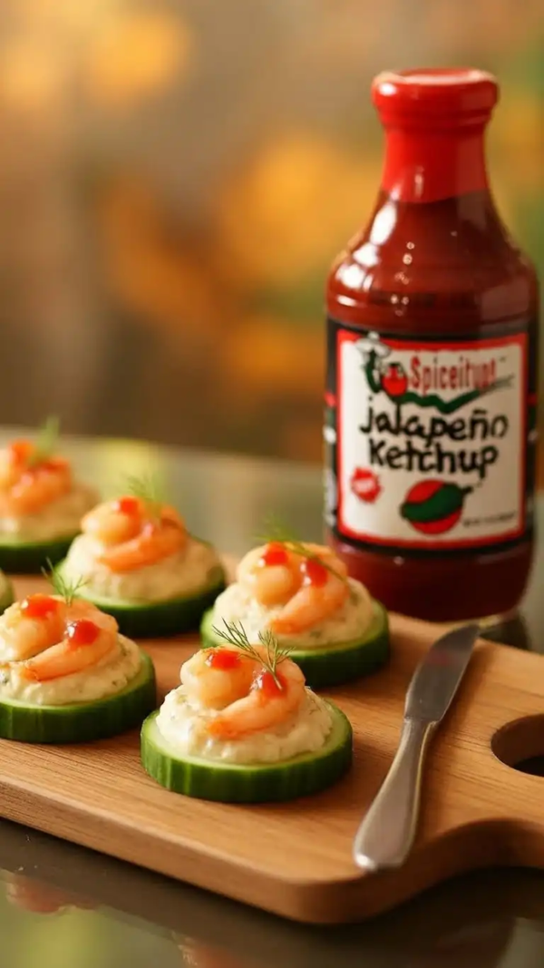 Spicy Shrimp Cucumber Spread Recipe
