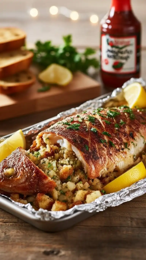 Redfish Bake Recipe