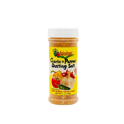 Garlic and Peppers Dusting Salt 6oz